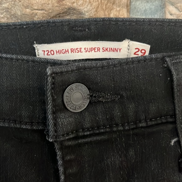 Women’s Levi’s high rise super skinny 720 - Picture 2 of 10